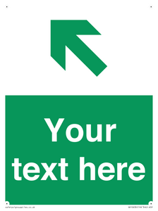 Custom Safe condition: Green Up left arrow